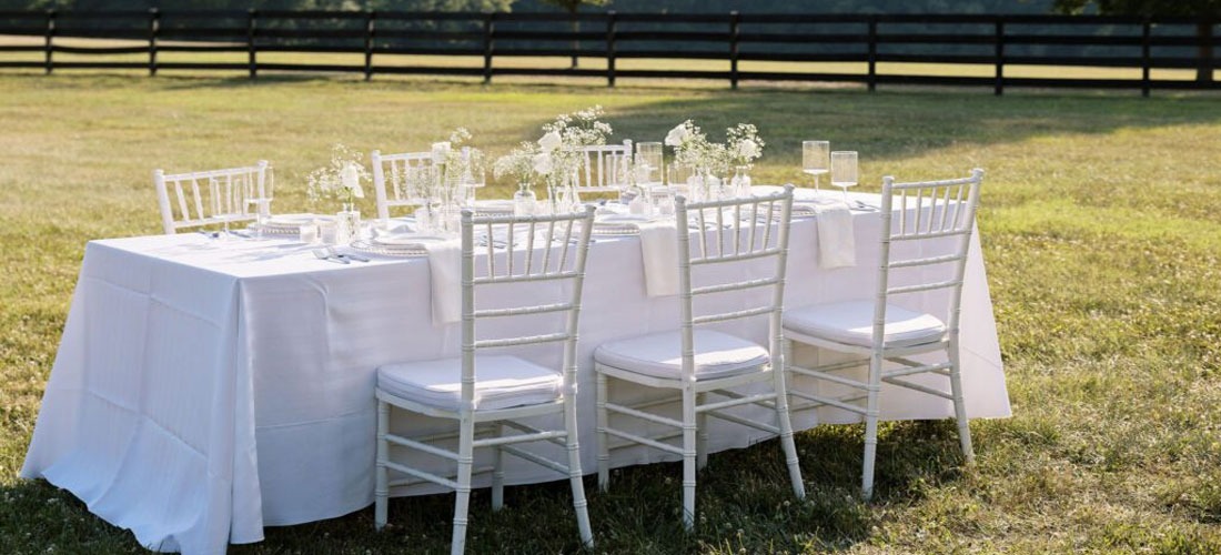Chiavari chairs rental