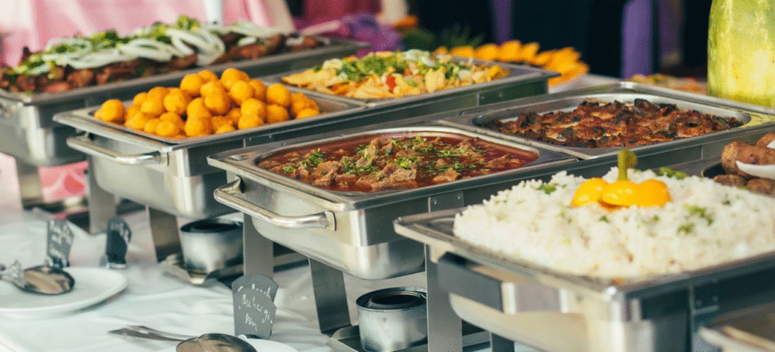 Buffet dish rental in Dubai